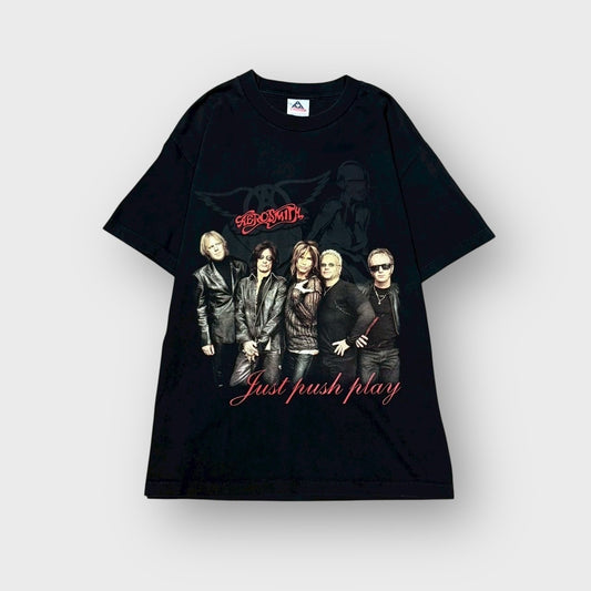 00’s “AEROSMITH” “Just Push Play” World tour t-shirt