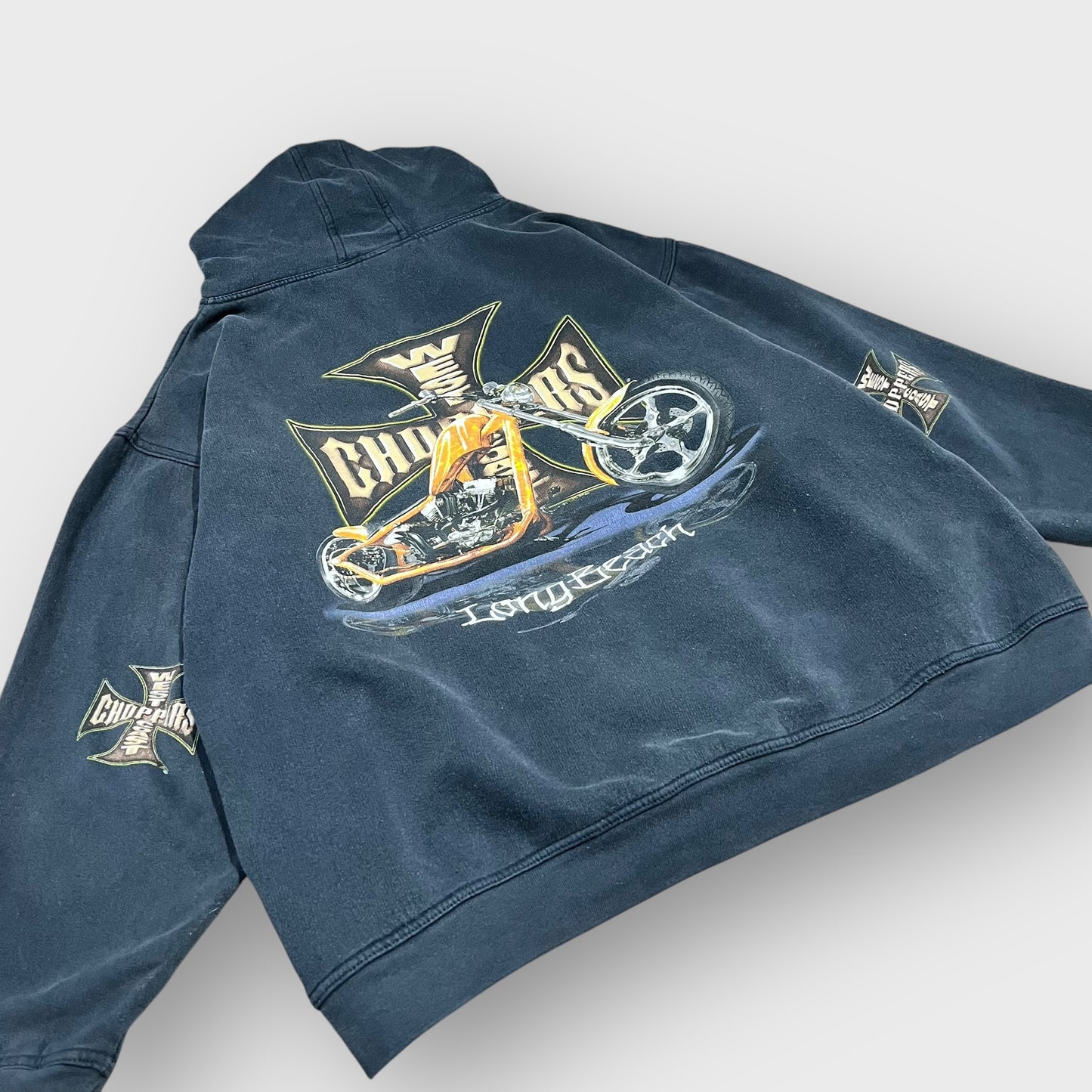 90’s-00’s                                 “WEST COAST CHOPPERS”hoodie