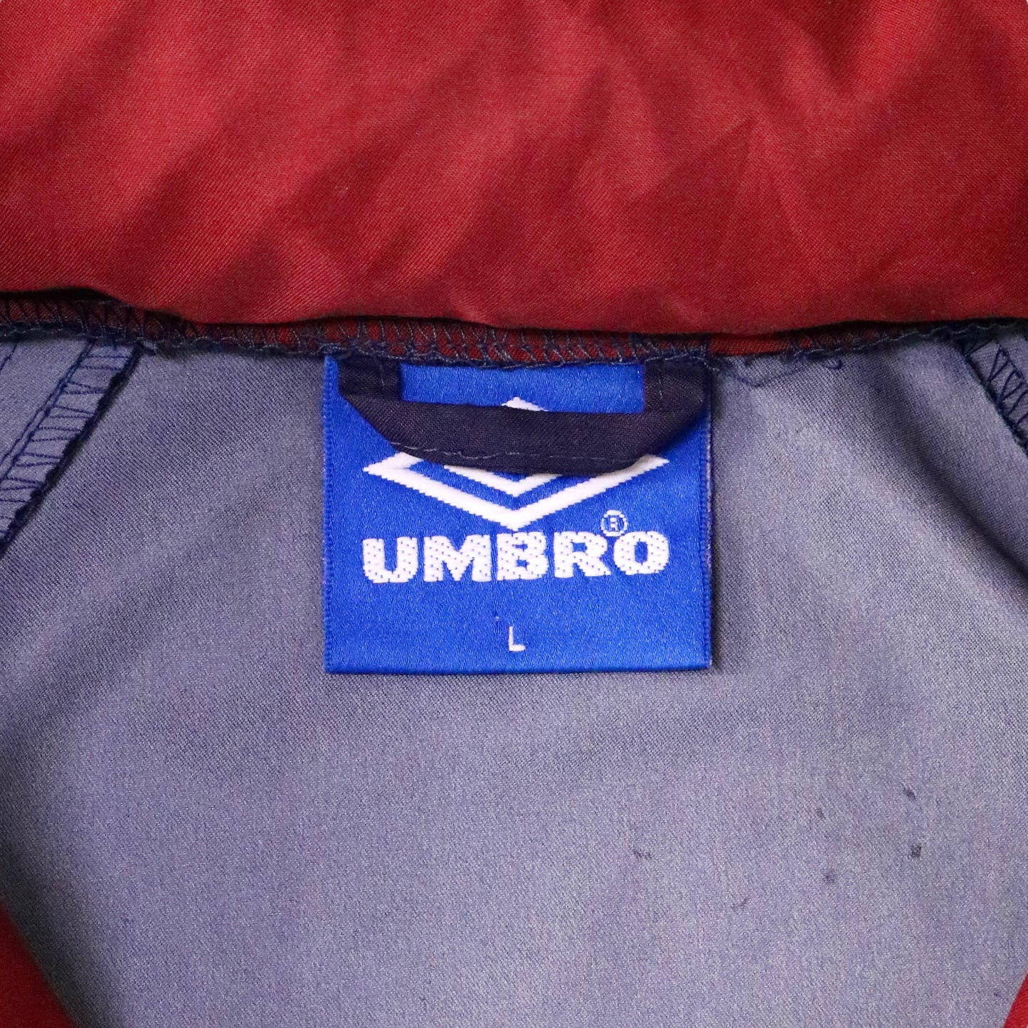 90’s "UMBRO" Color switching nylon jacket