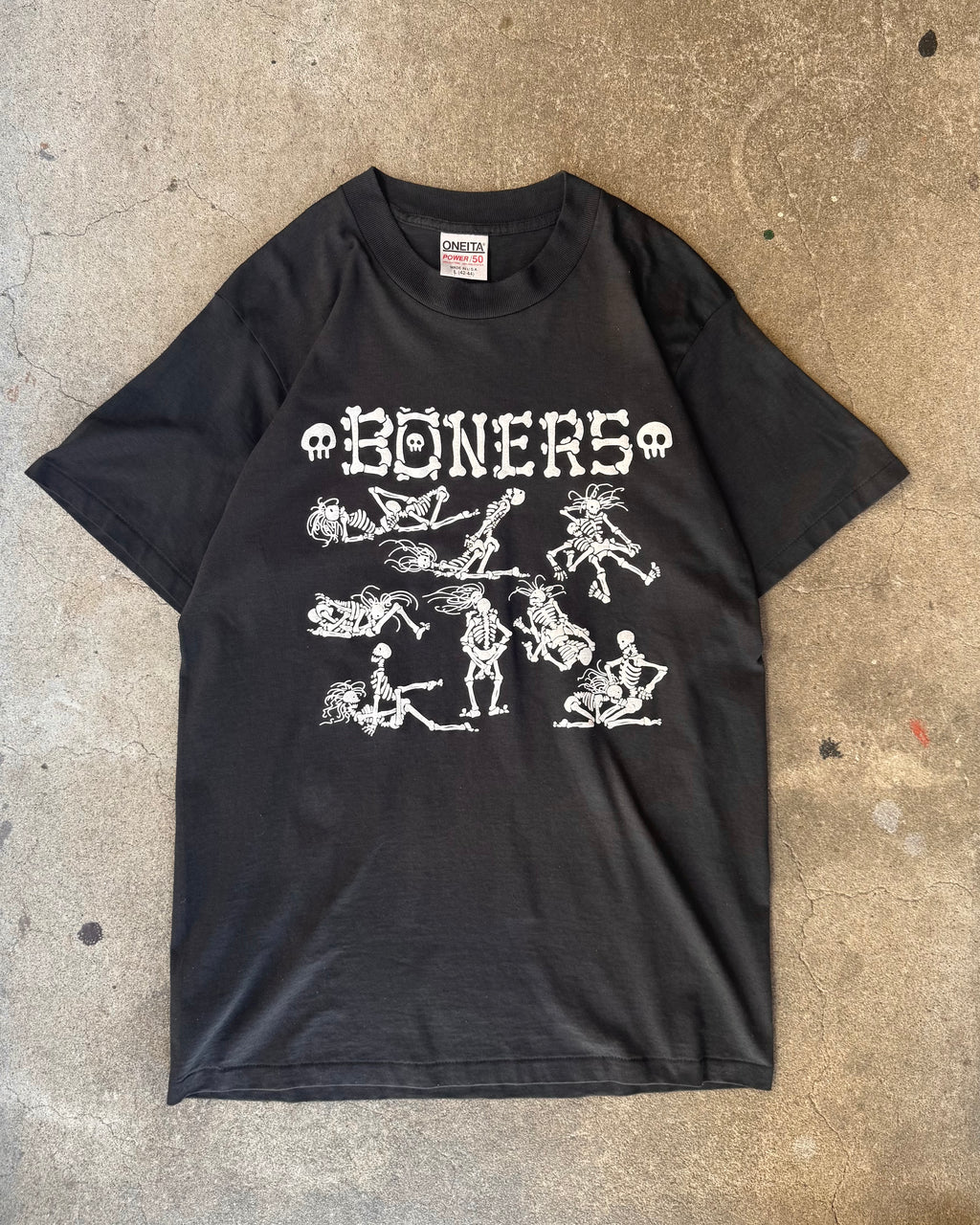90’s “BONERS”
erotic t-shirt LARGE