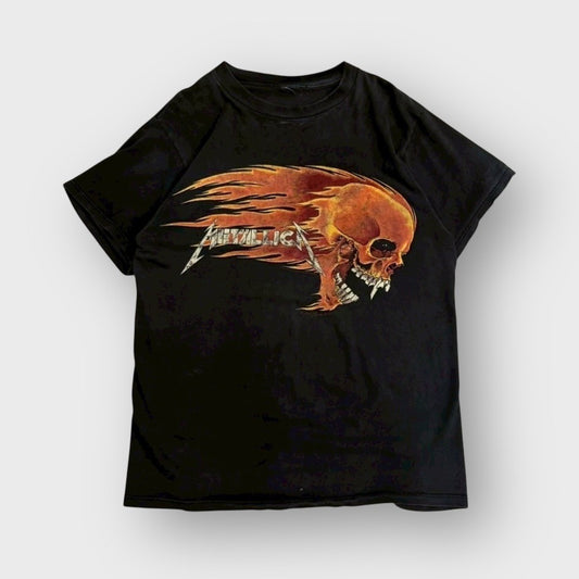 90’s “METALLICA”
“Flaming Skull” t-shirt