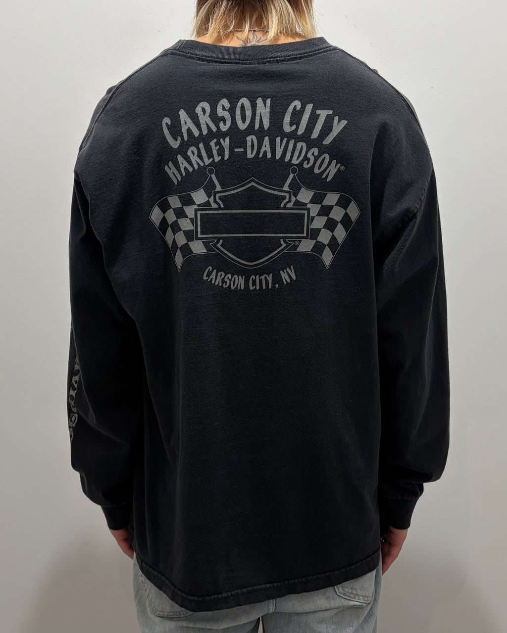 00's “HARLEY-DAVIDSON”
l/s t-shirt XLARGE