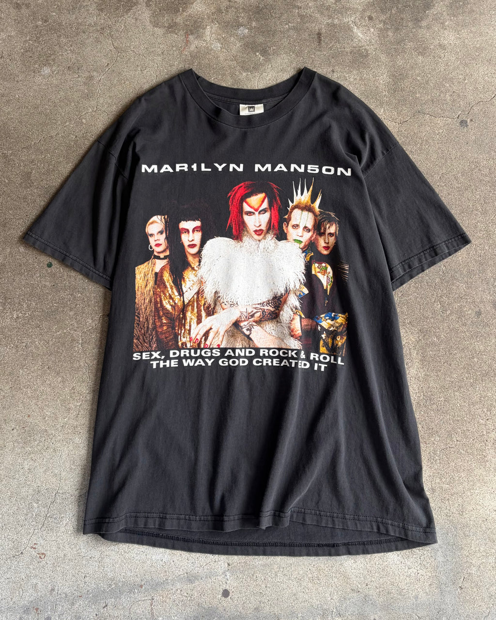 90’s Marilyn Manson
“Rock Is Dead” t-shirt X-large