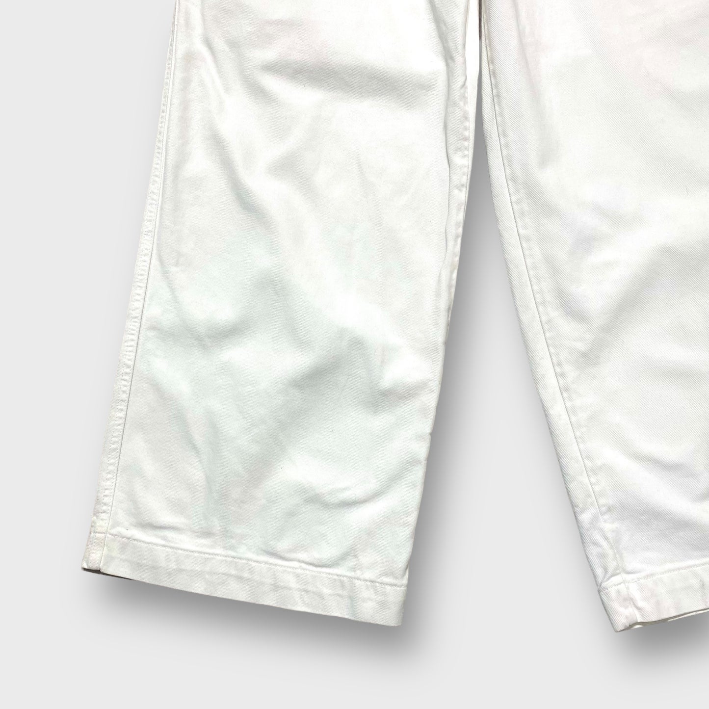 "JNCO JEANS" Baggy flare white color denim pants