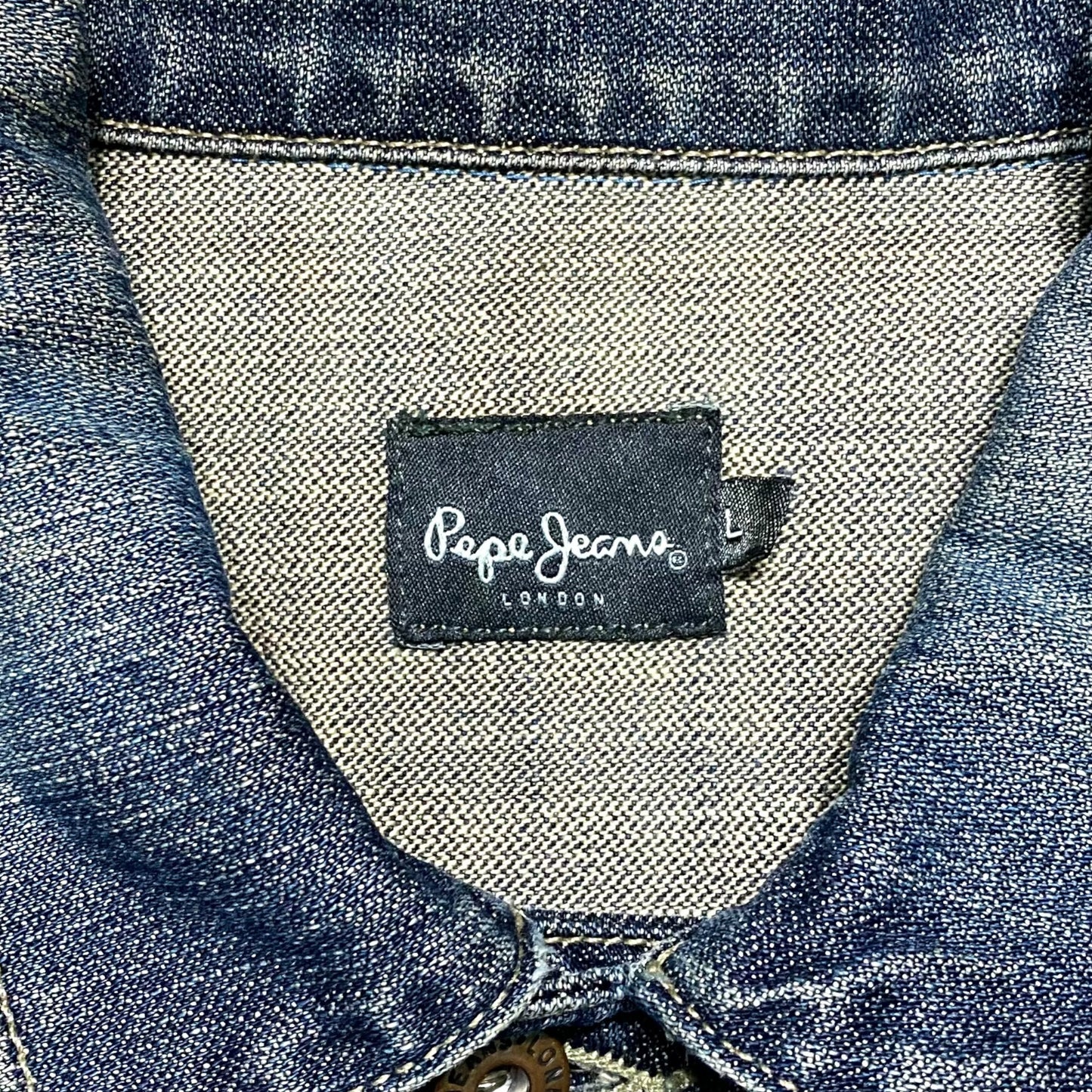 "Pepe Jeans" Faded denim jacket