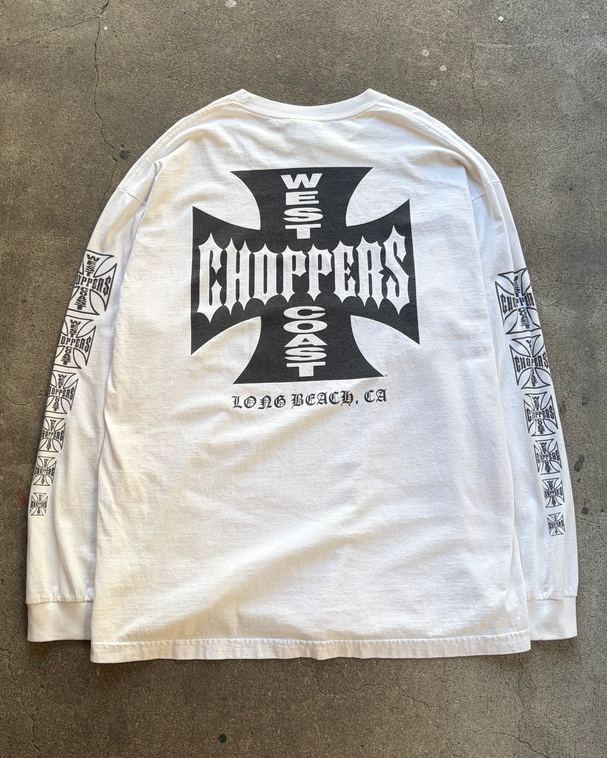 00-90’s “WEST COAST CHOPPERS” l/s t-shirt xx-large
