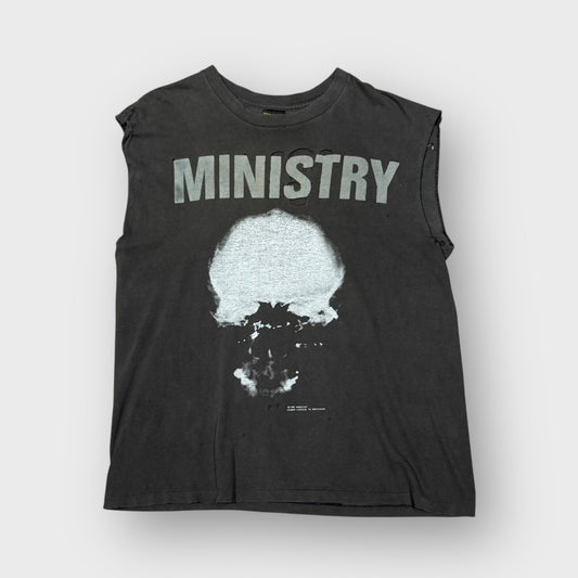 90’s “MINISTRY”
“The Mind Is a Terrible Thing to Taste” album tank top