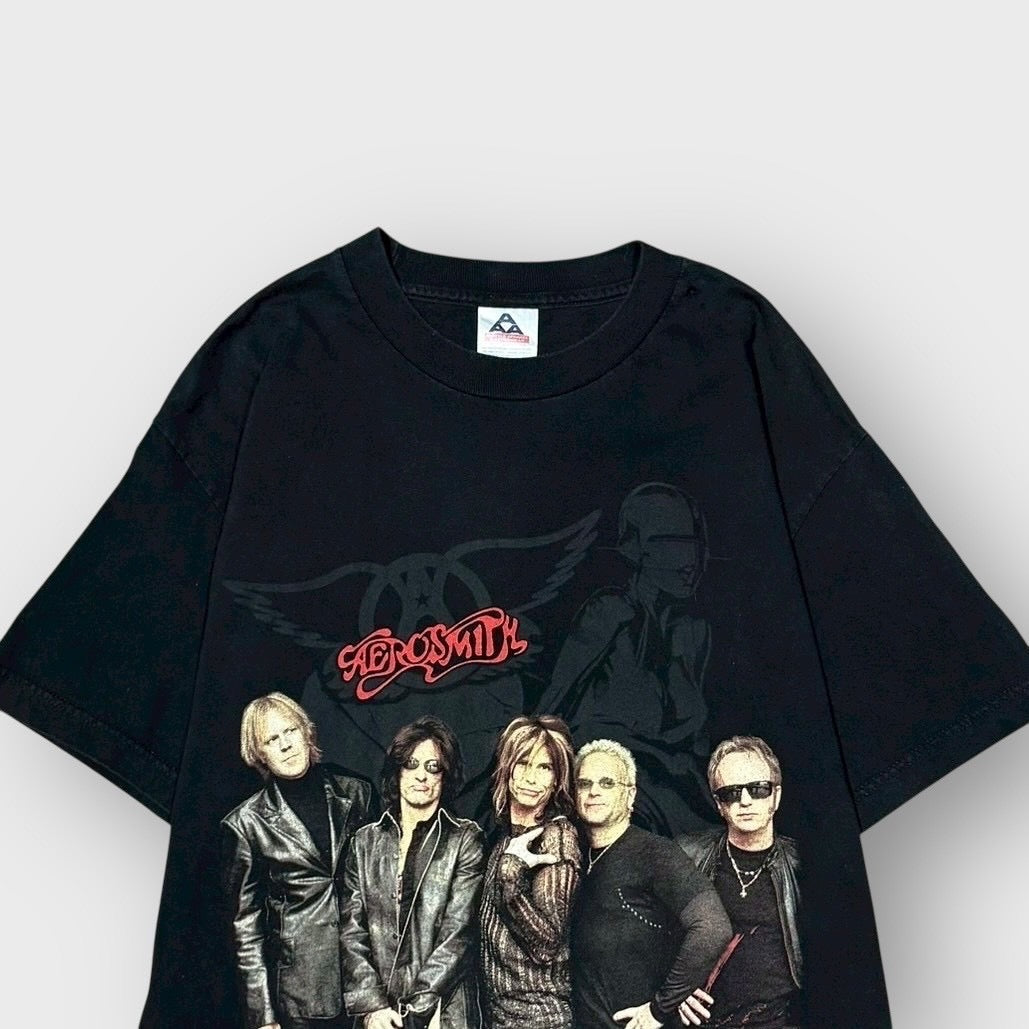 00’s “AEROSMITH” “Just Push Play” World tour t-shirt