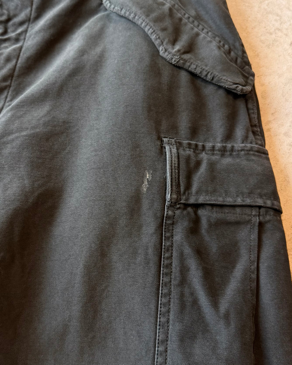 60’s US.ARMY
“m-65” dyed after dyeing field cargo pants