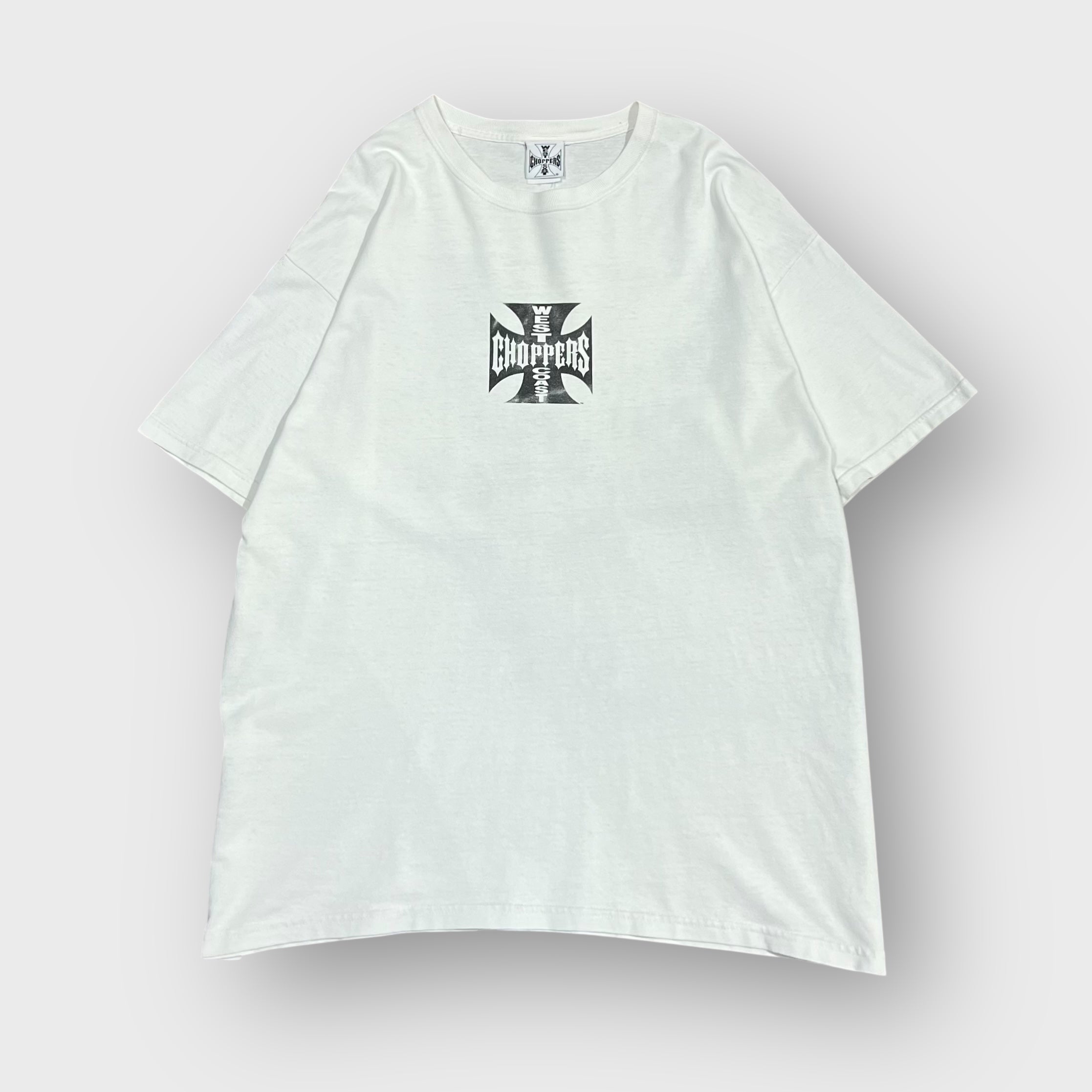 WESTCOAST CHOPPERS　肩幅55身幅60袖丈60着丈69 WEST COAST CHOPPERS PARTS TEE - BLACK | On Fleek