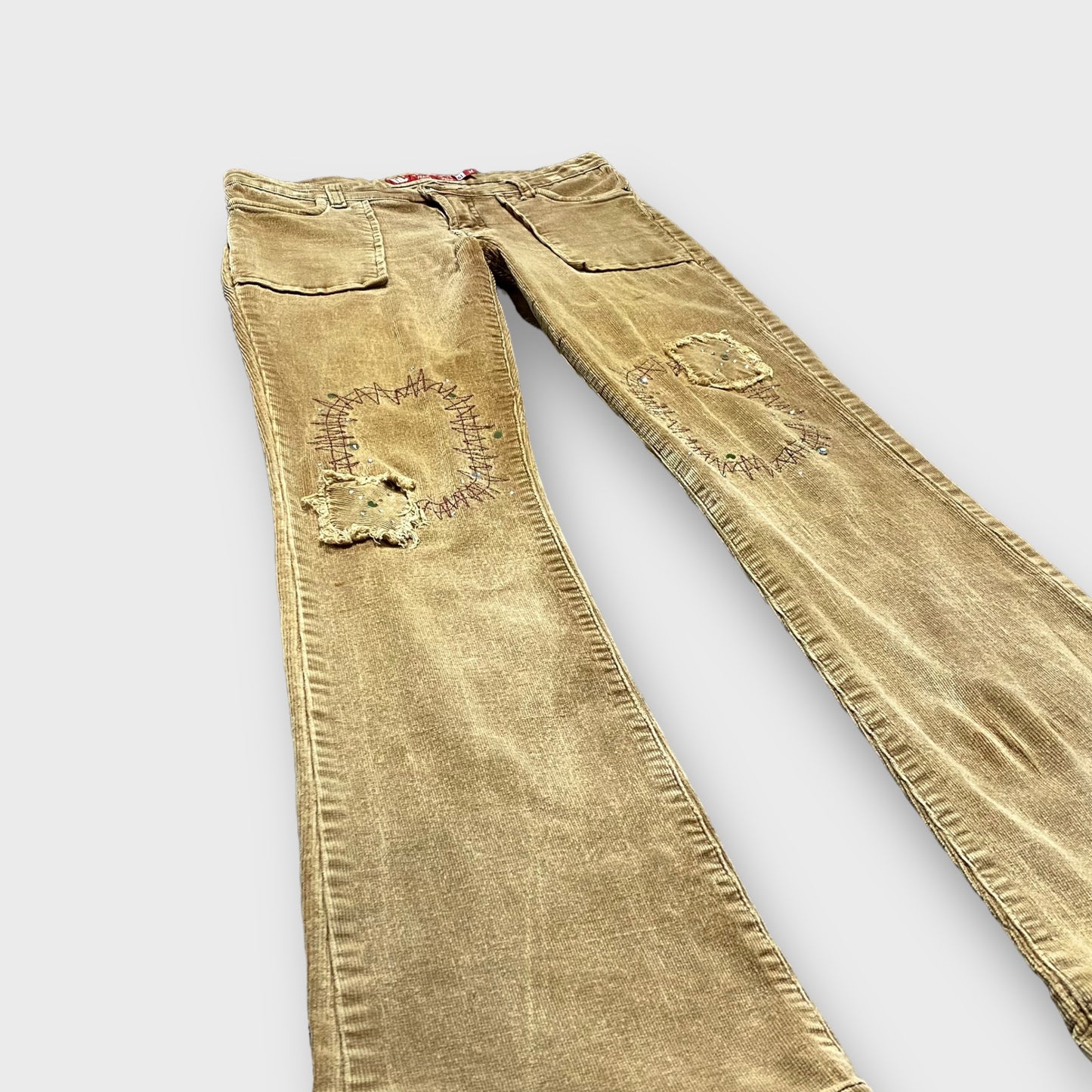 "MISS LILY" Corduroy flare pants