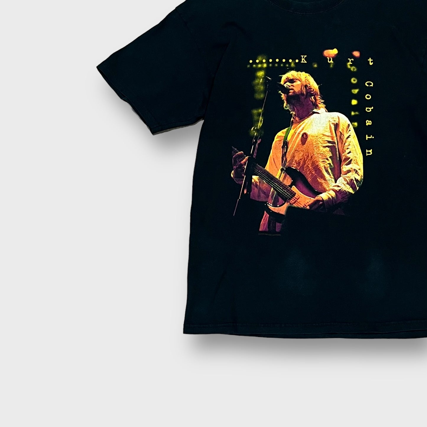 2004 “Kurt Cobain”
artist t-shirt