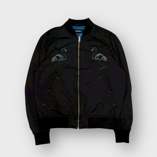 00's "DIESEL"
Zip up nylon jacket