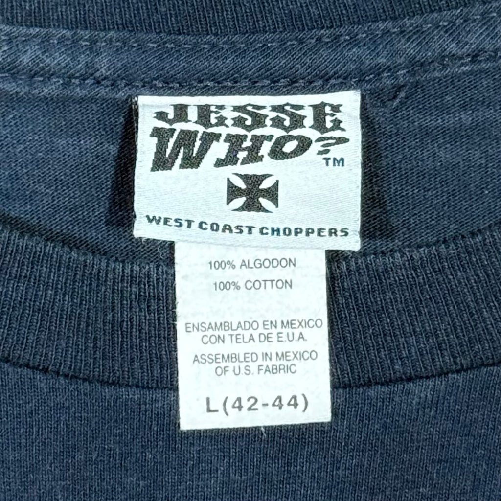 90’s-00’s “WEST COAST CHOPPERS” l/s t-shirt LARGE