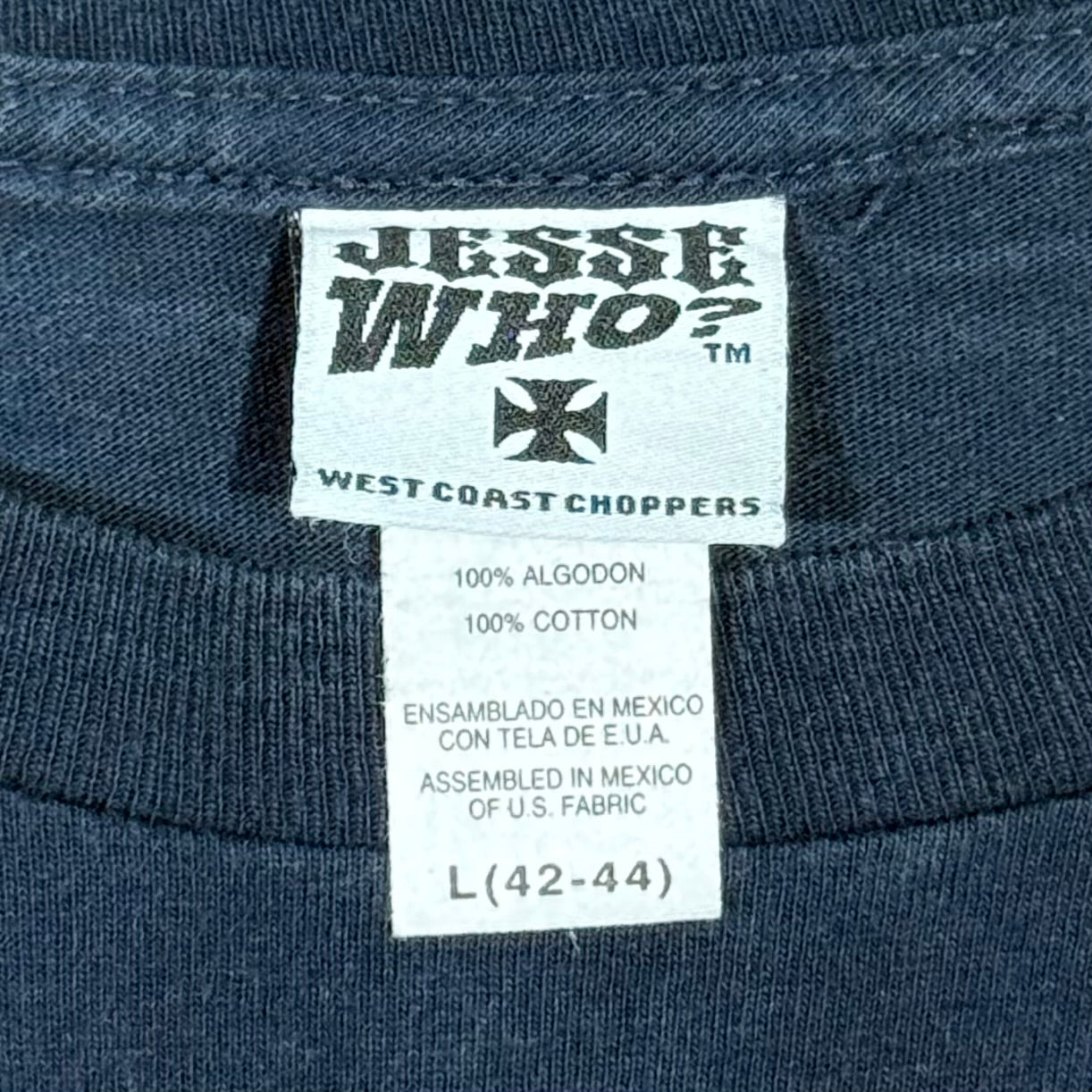 90’s-00’s “WEST COAST CHOPPERS” l/s t-shirt LARGE