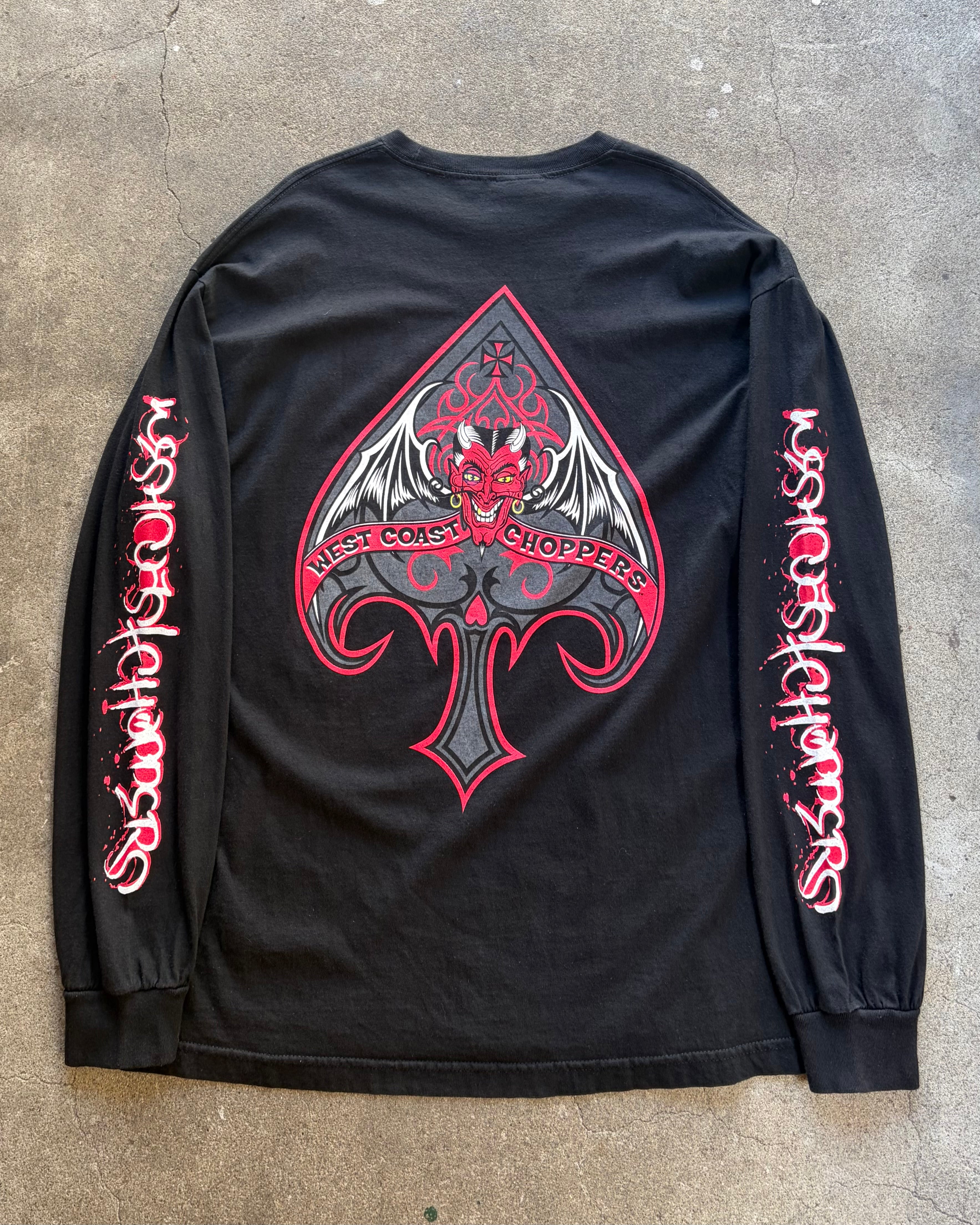 00-90’s “WEST COAST CHOPPERS” l/s t-shirt