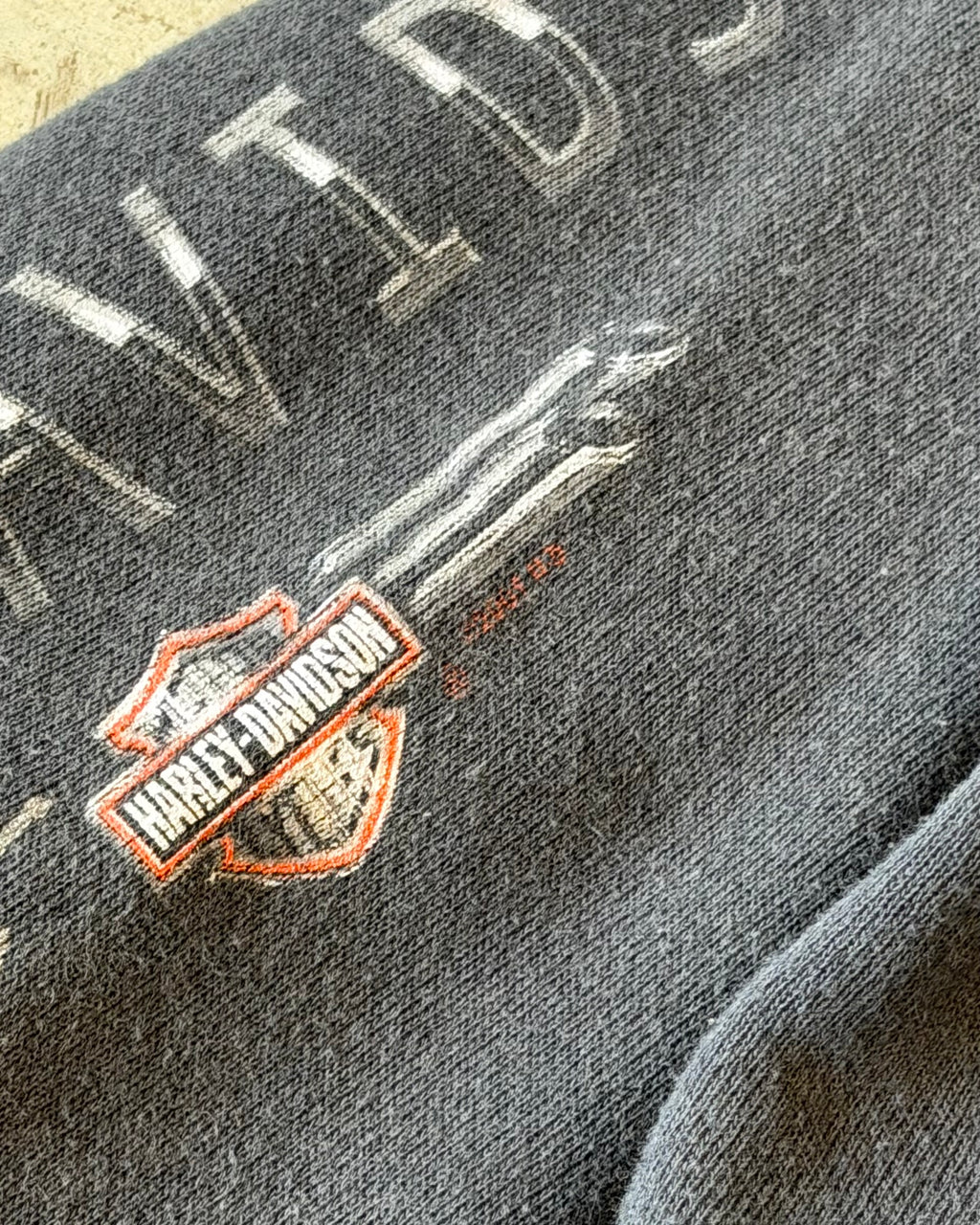 00’s “HARLEY-DAVIDSON” zip up hoodie LARGE