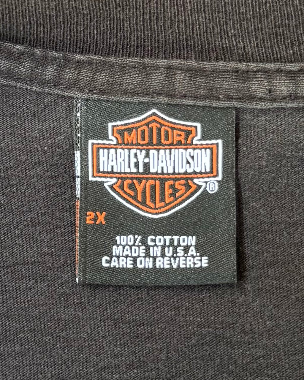 00’s “HARLEY DAVIDSON” thunder l/s t-shirt XX-LARGE