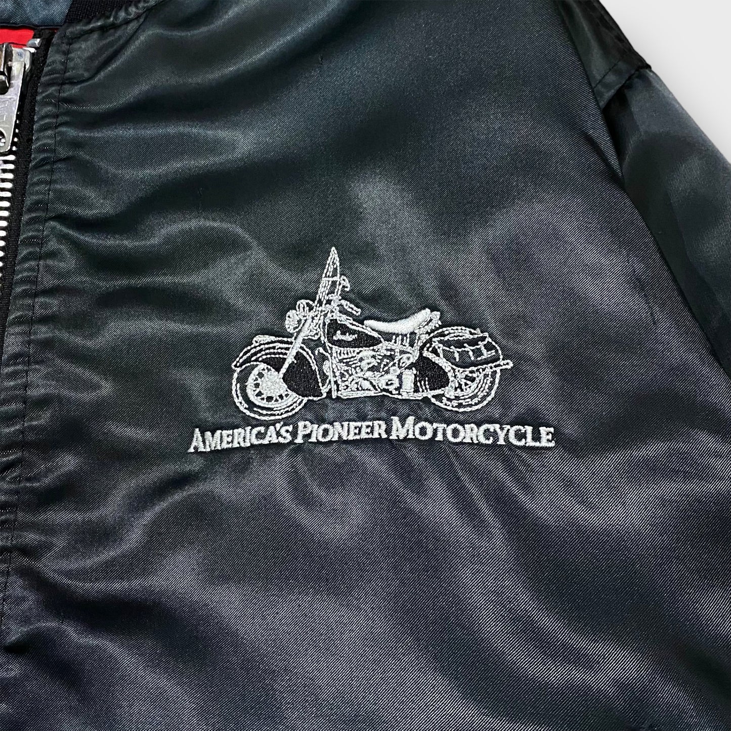 80’s "Indian motorcycle"MA-1 bomber jacket