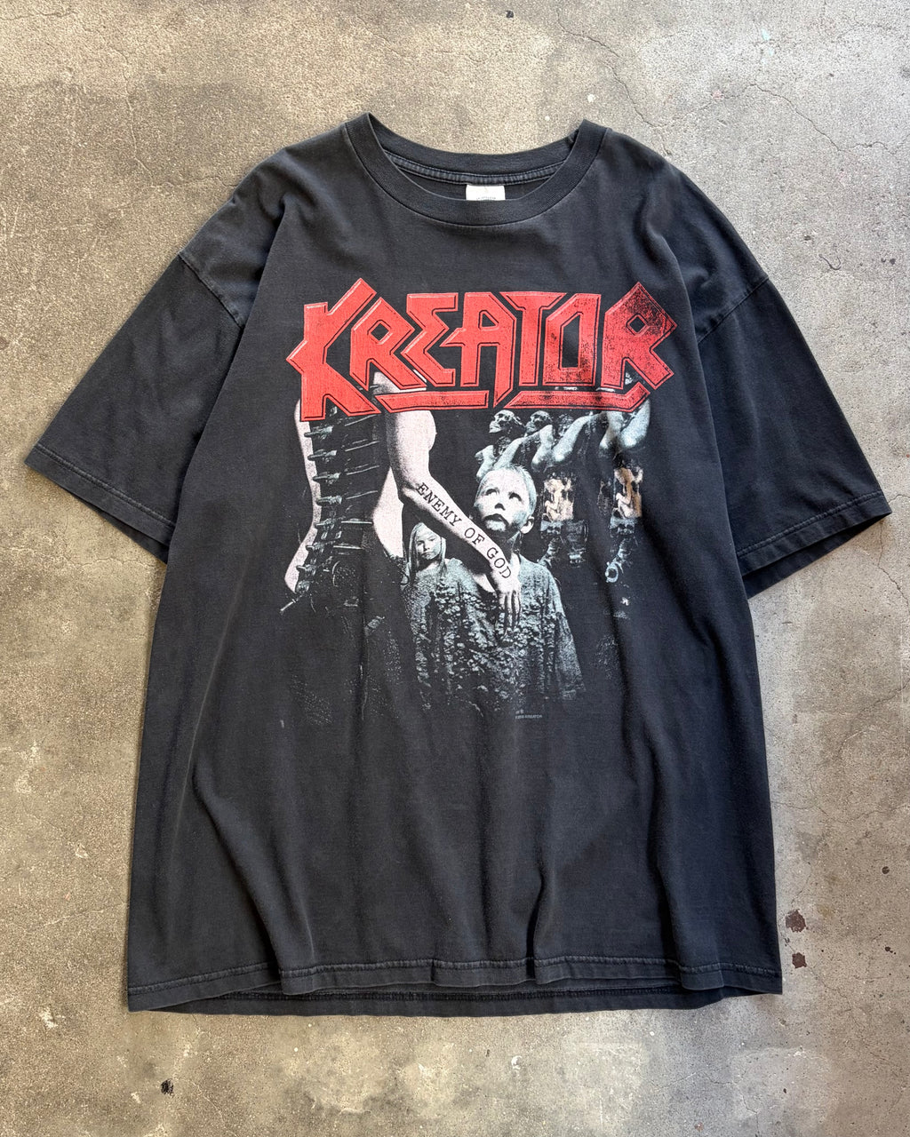 00’s “KREATOR”
band t-shirt X-large