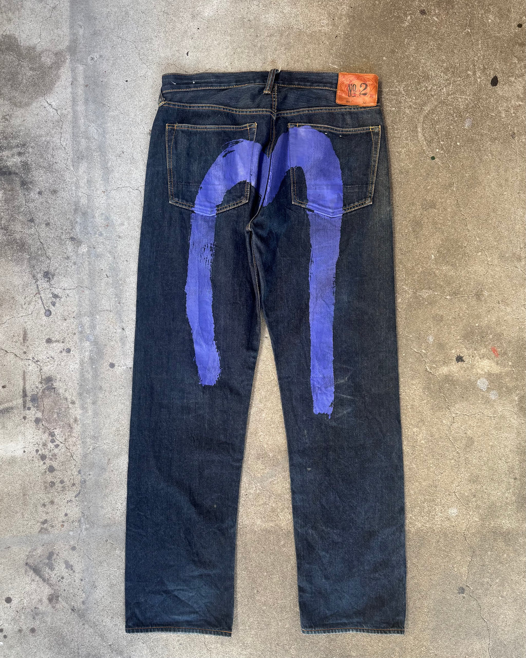 00’s “EVISU” denim pants