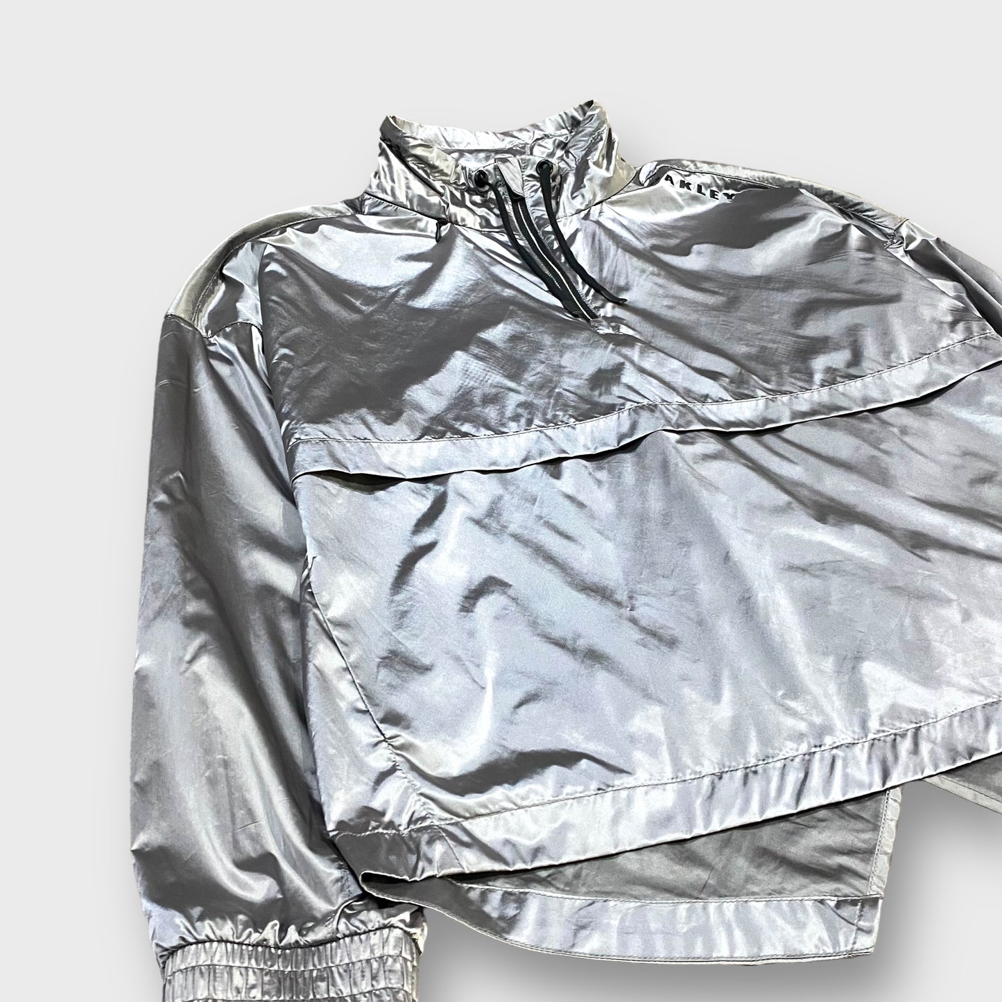 00's "OAKLEY" Metalic color anorak jacket