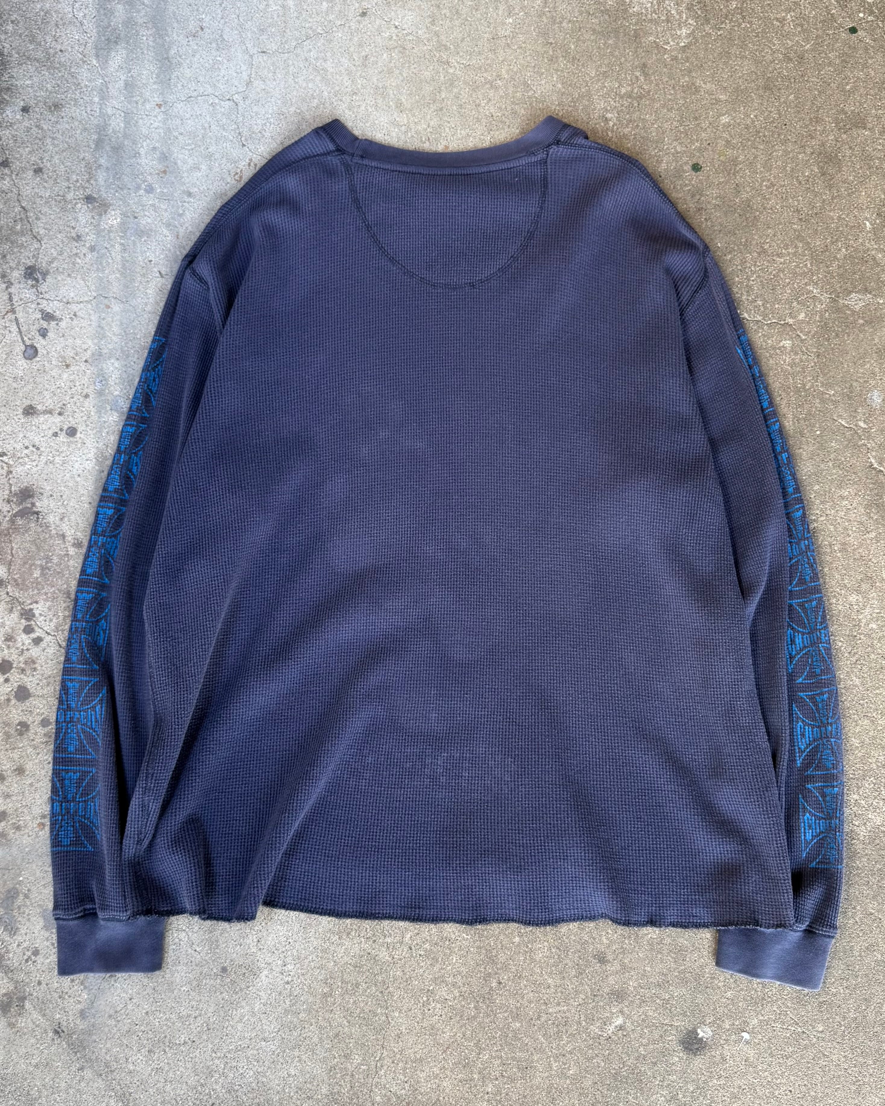 00’s “WEST COAST CHOPPERS” thermal l/s t-shirt LARGE