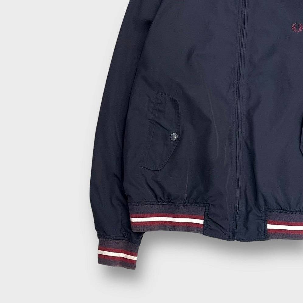 90’s “FRED PERRY” zip up nylon jacket