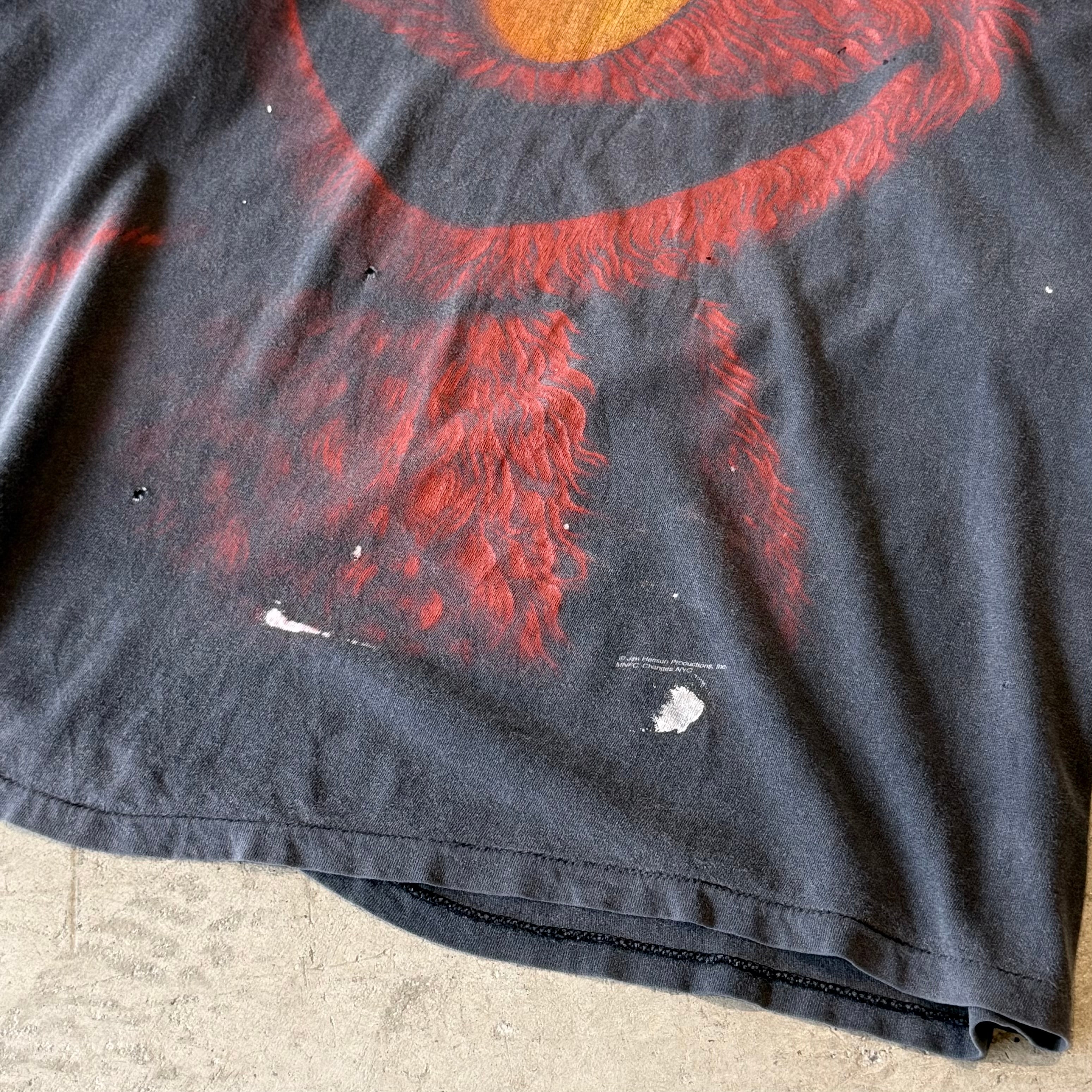 90's SESAMI STREET
"ELMO"black out character t-shirt