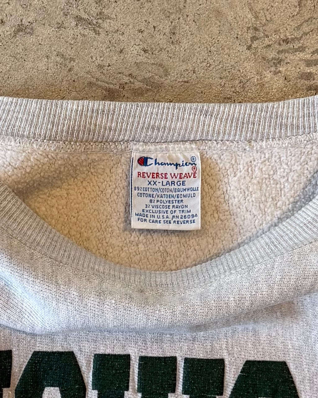 90’s “Champion”
reverse weave sweat XX-LARGE