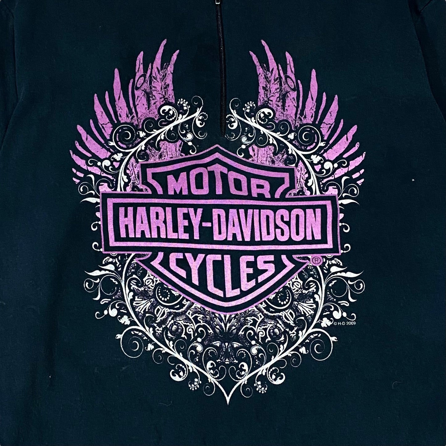 "Harley-Davidson" Logo design l/s t-shirt