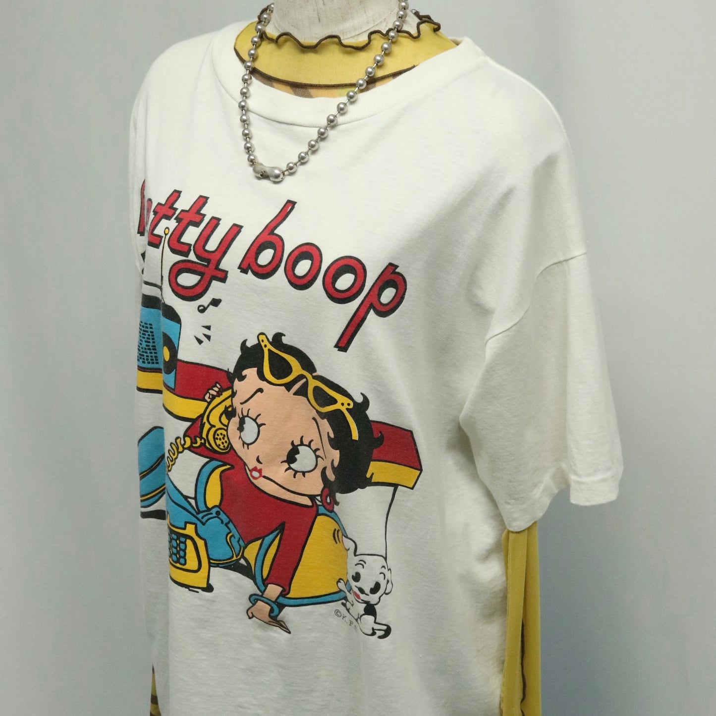 90's "Betty Boop" print t-shirt