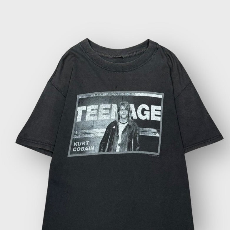 00’s “Kurt Cobain” “TEENAGE” artist t-shirt