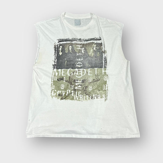 90’s MEGADETH
“Cryptic Writings Tour”tank top