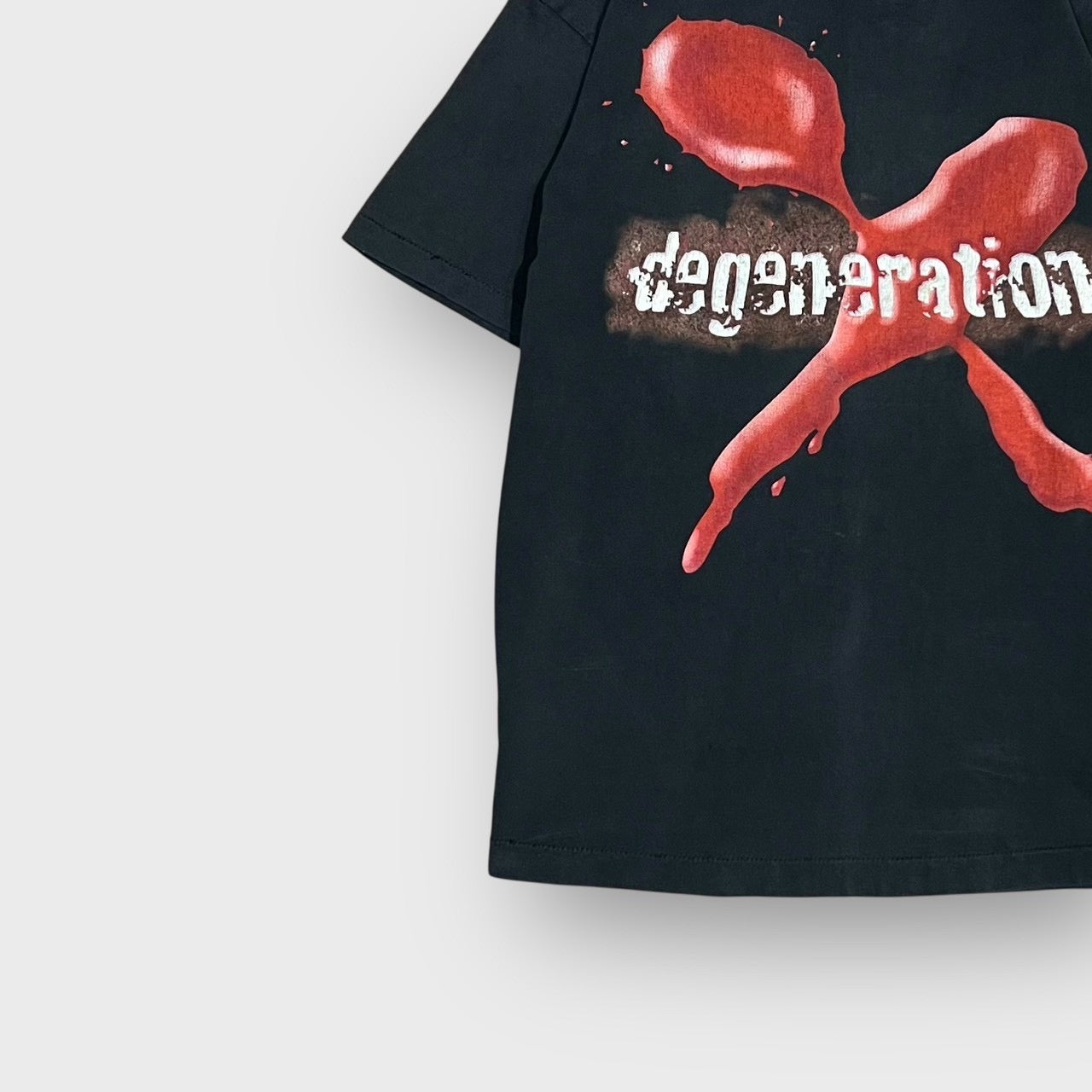 90’s-00’s “degeneration” pro wrestling t-shirt