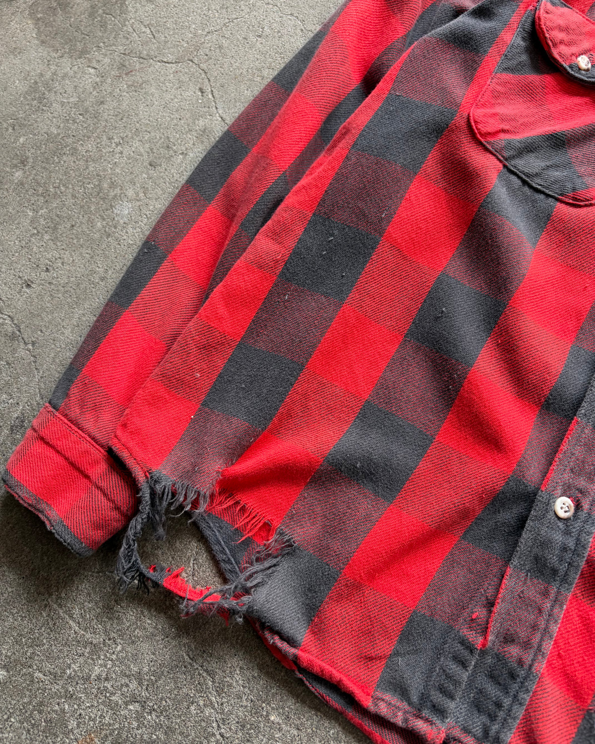 90-00’s “FIVE BROTHER”flannel shirt large