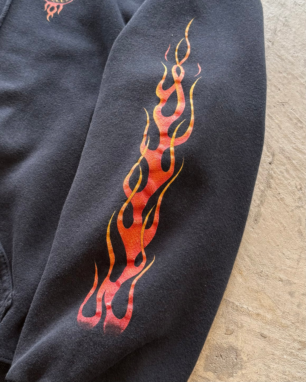 90’s “HARLEY DAVIDSON”
V-FLAME zip up hoodie 2X-LARGE