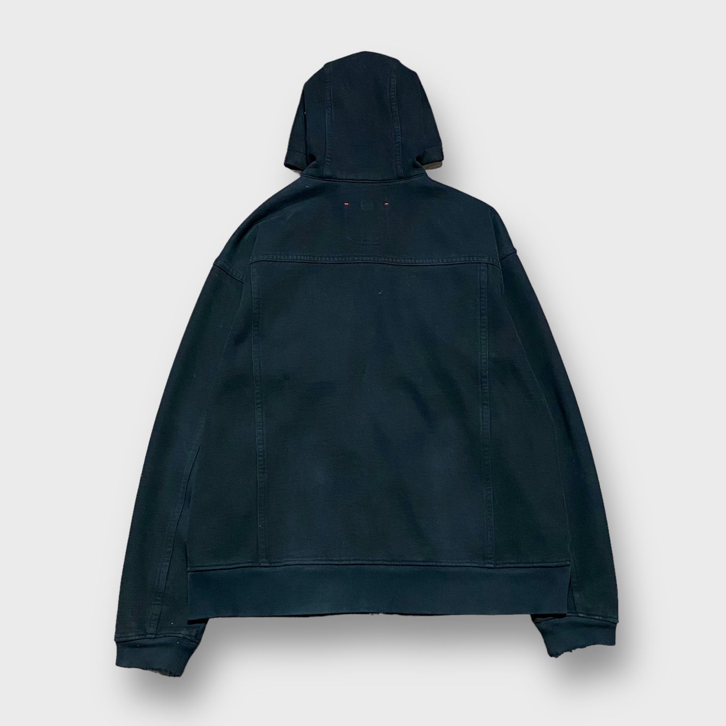 Multi pocket heavy ounce full zip hoodie