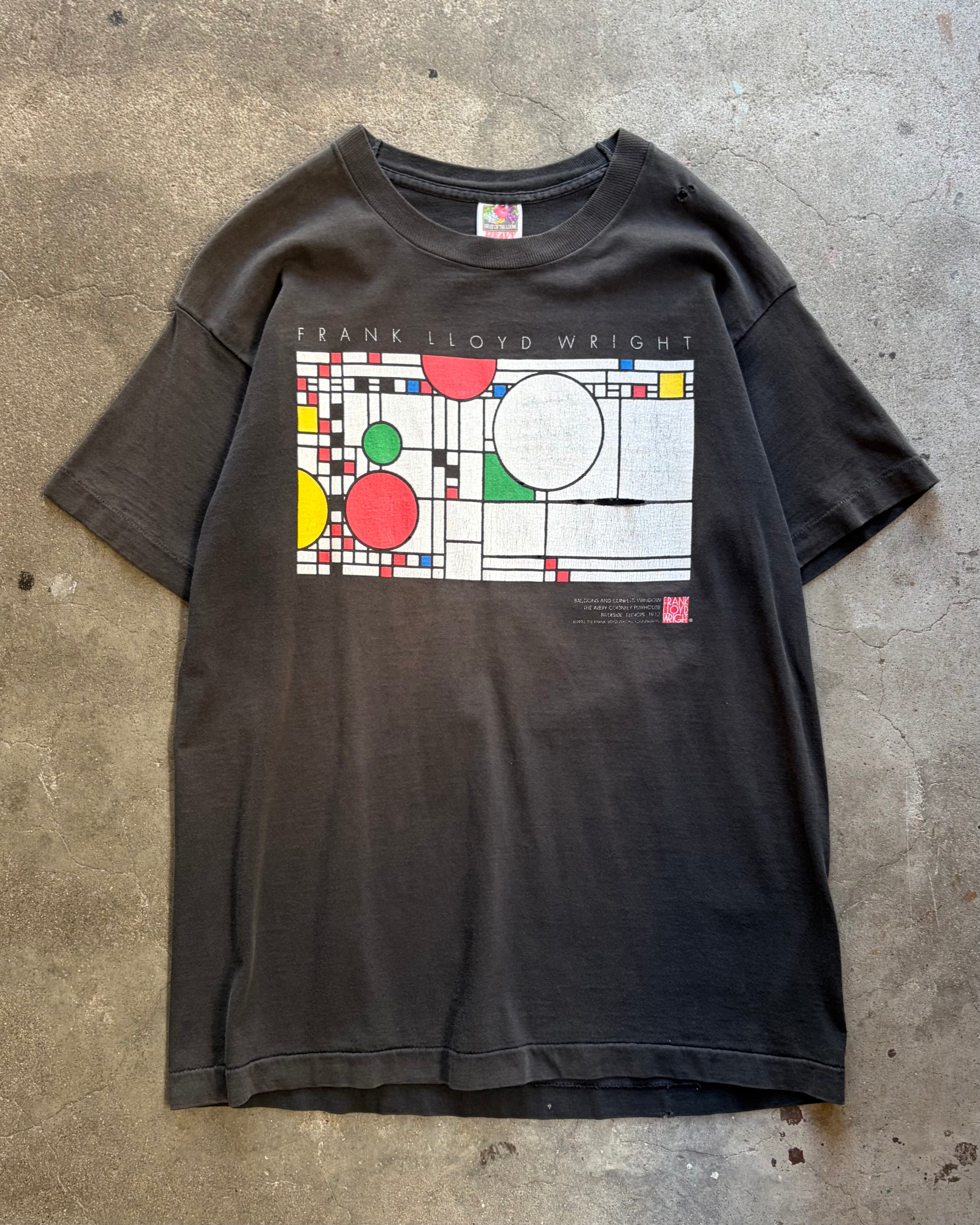 90’s “Frank Lloyd Wright” art t-shirt large