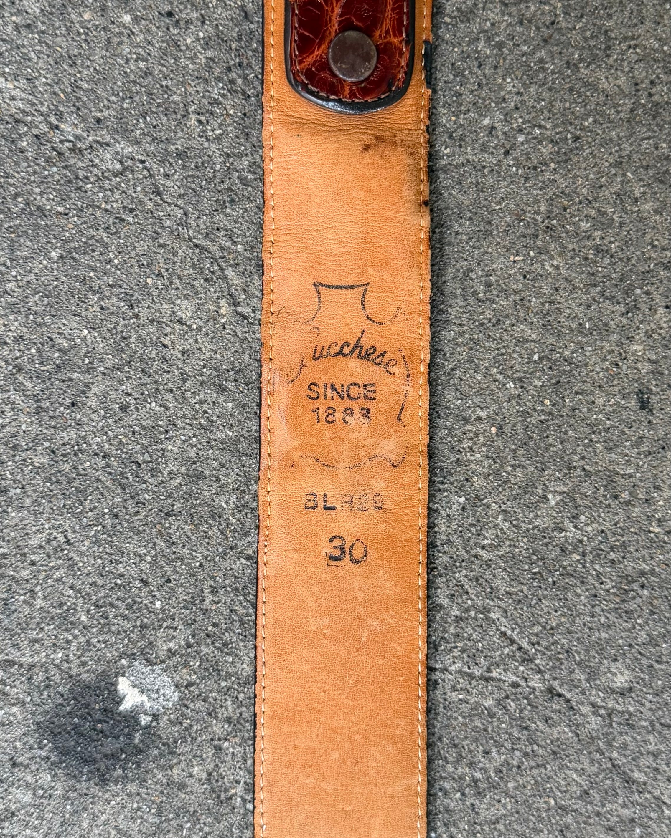leather belt