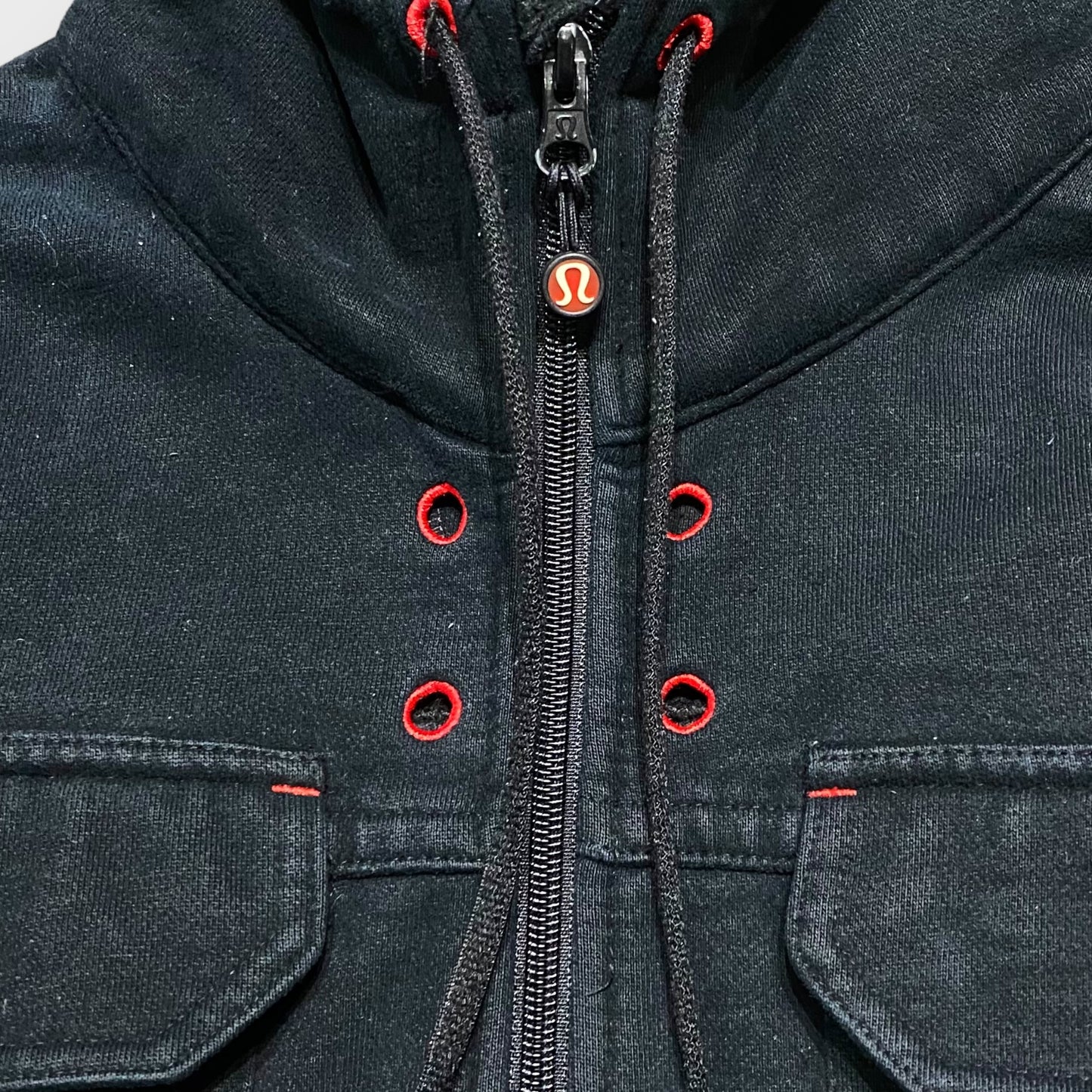 Multi pocket heavy ounce full zip hoodie