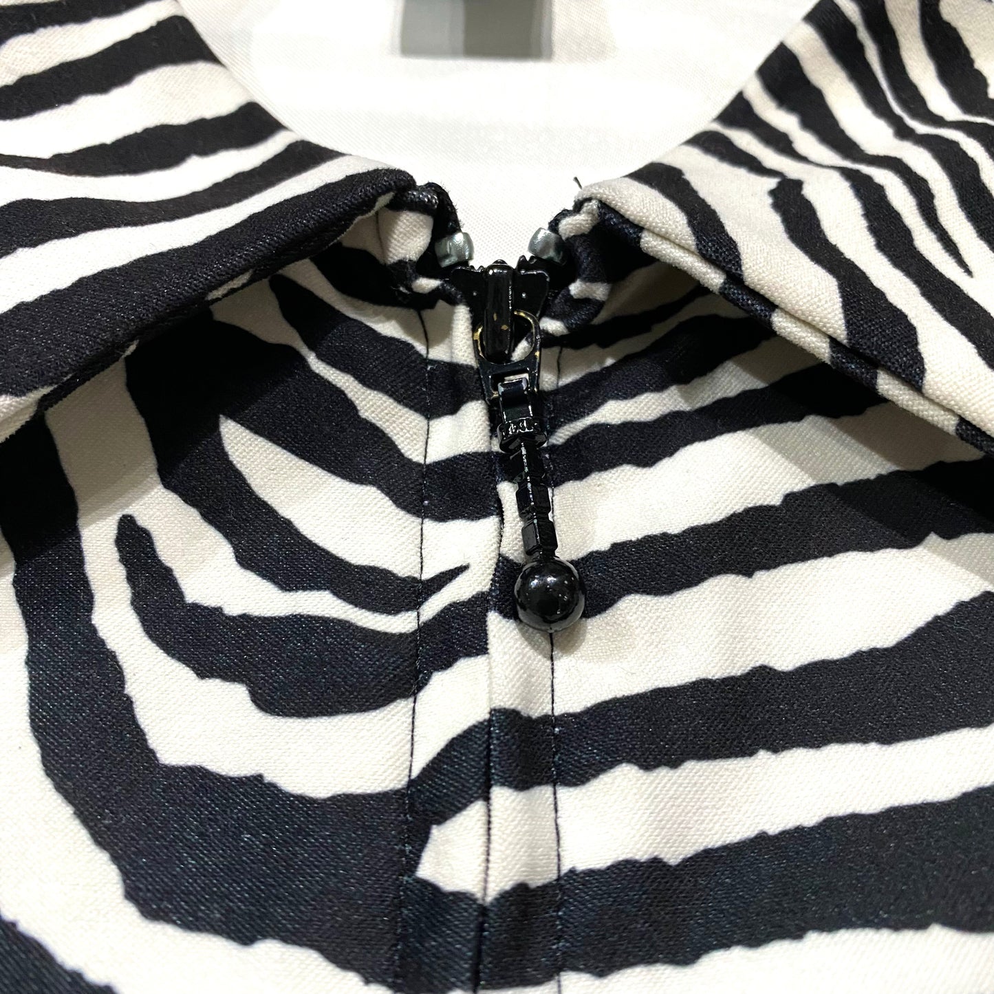 Zebra pattern jacket
