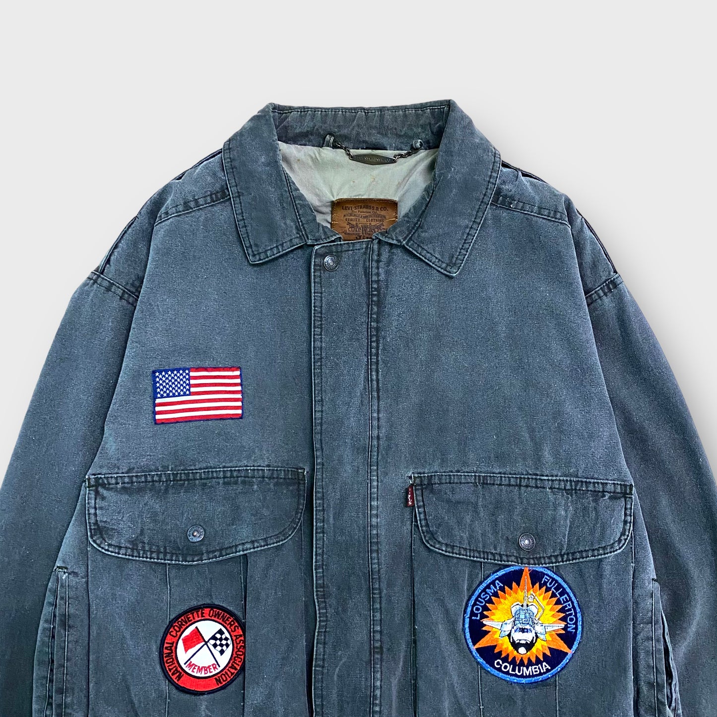 "Levi's" Patch design A-2 type denim jacket
