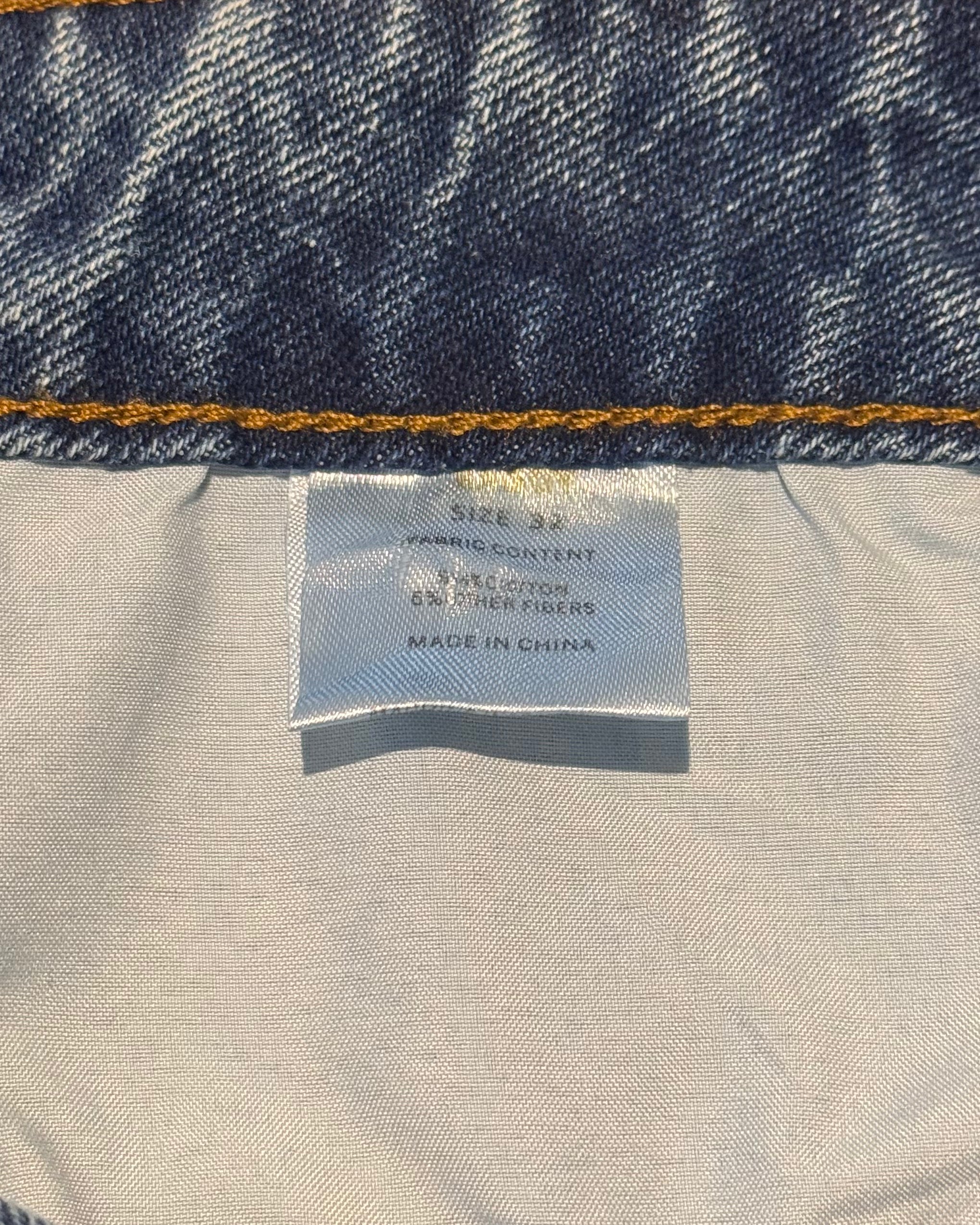 00’s “TRUE NORTH” short denim pants 32