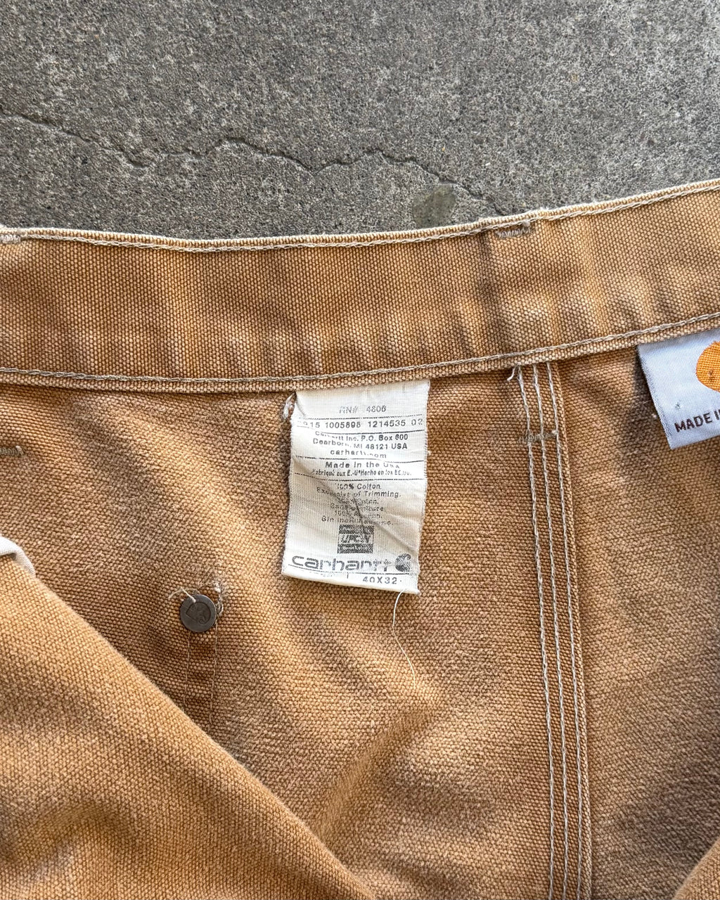 00’s “Carhartt” double knee pants 40×32