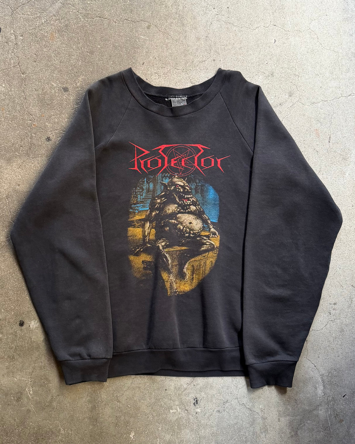 90’s PROTECTOR “Leviathan’s Desire”band sweat large