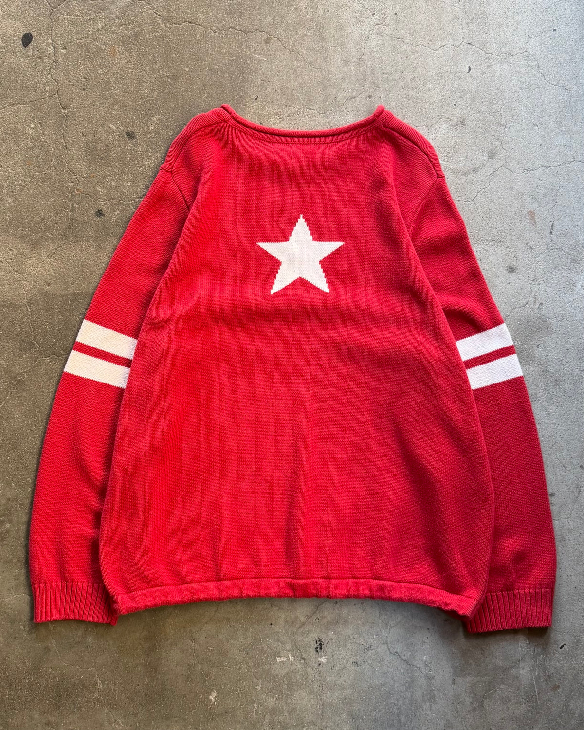 00’s “CJ Banks” star design knit large
