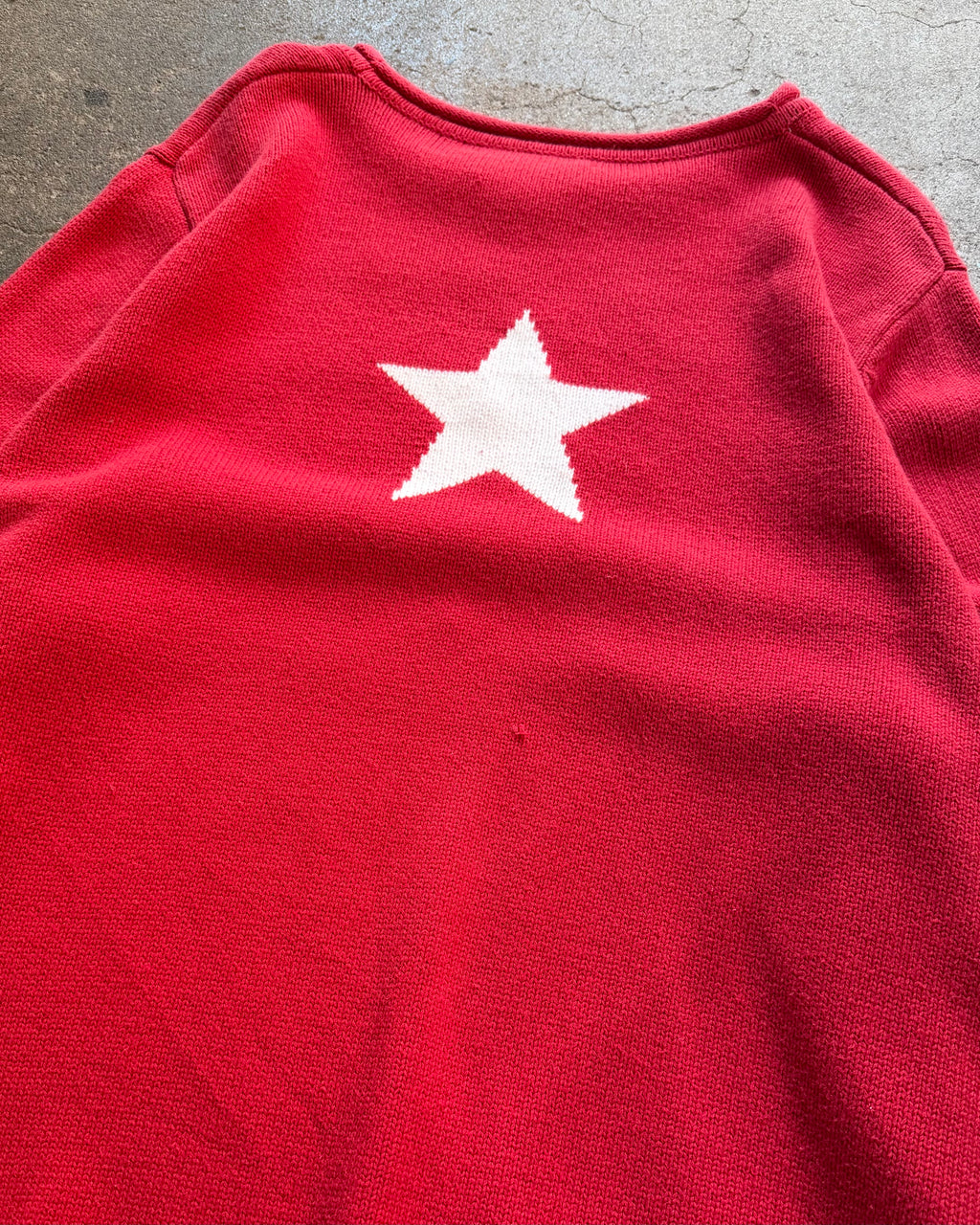00’s “CJ Banks” star design knit large