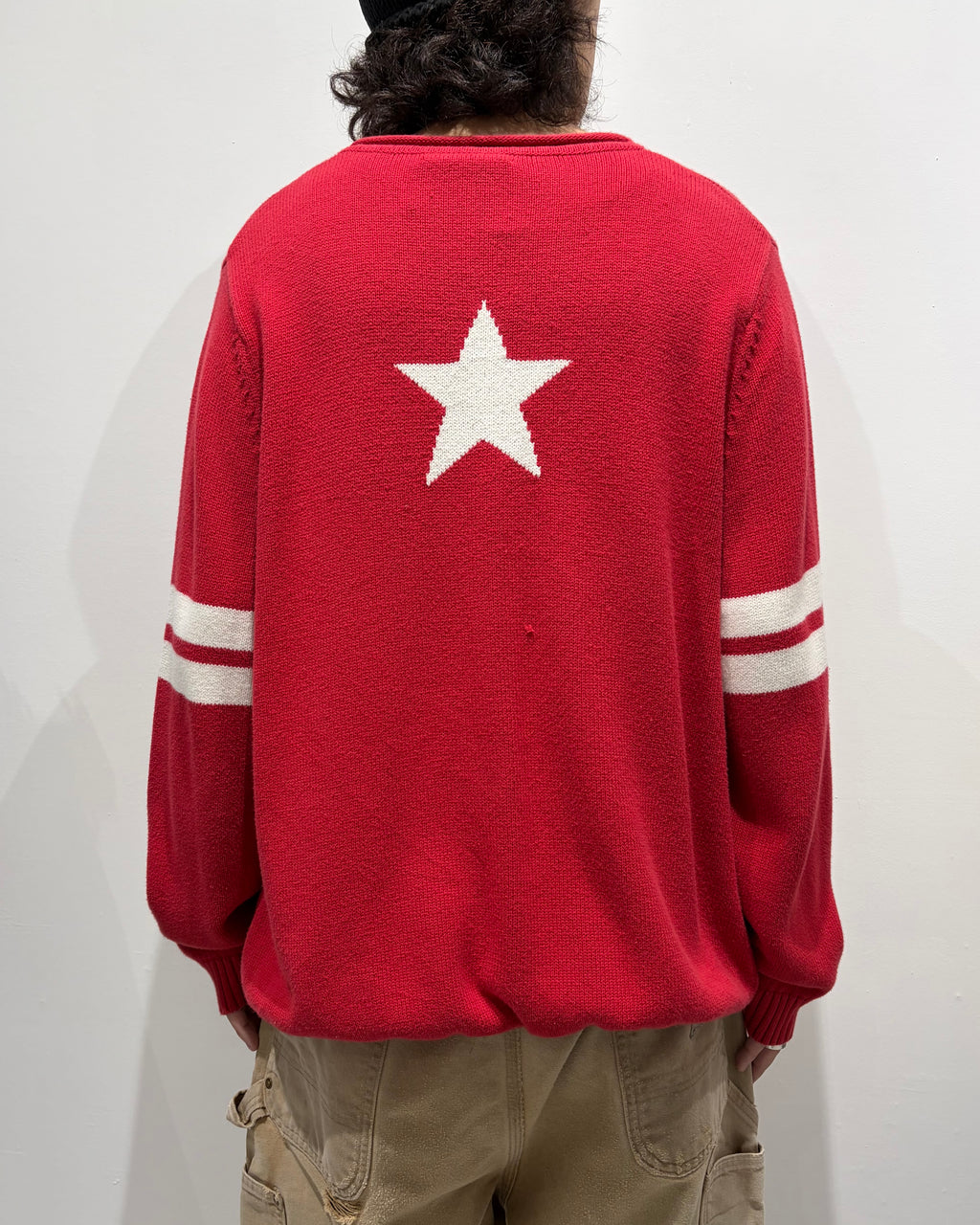 00’s “CJ Banks” star design knit large