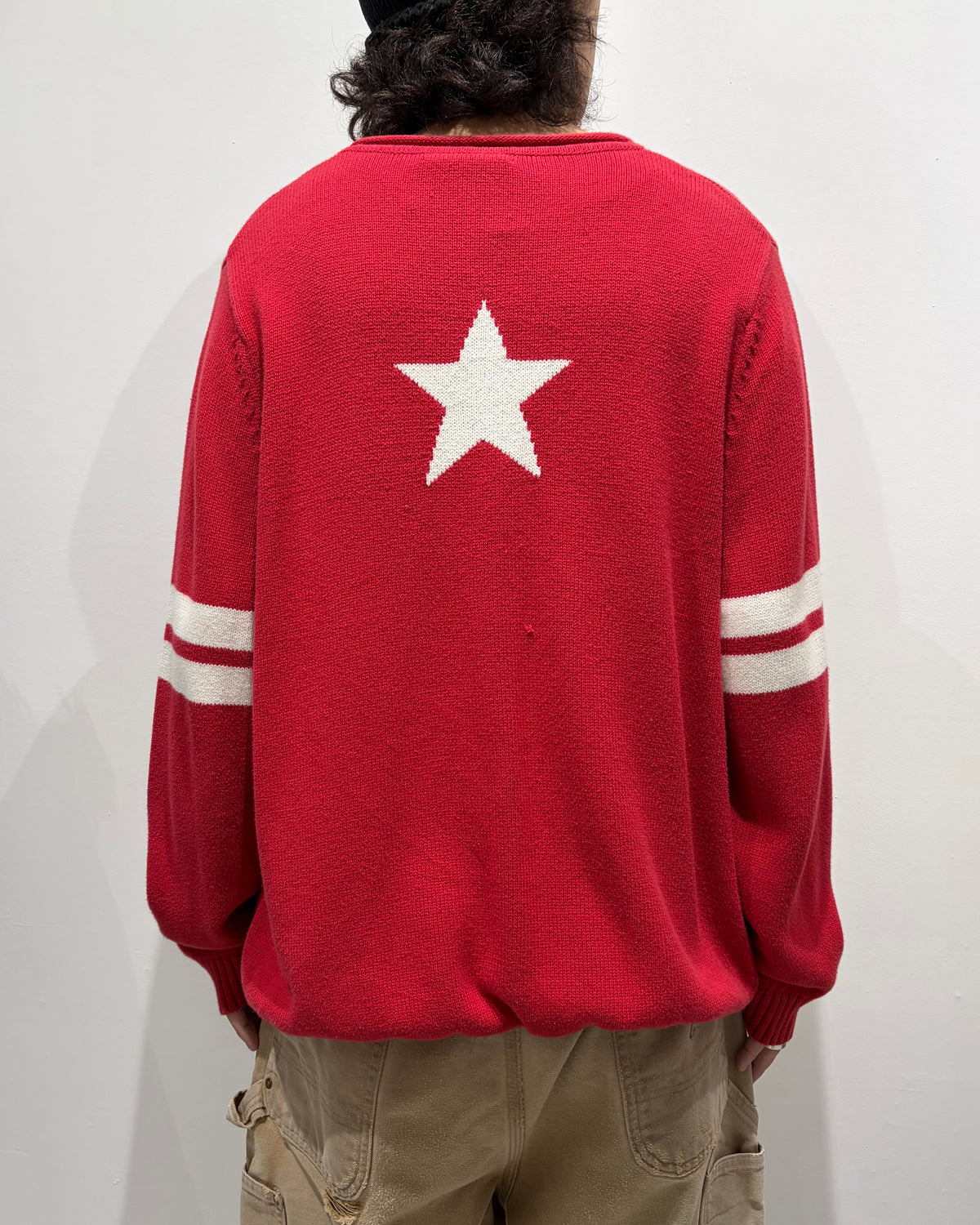 00’s “CJ Banks” star design knit large